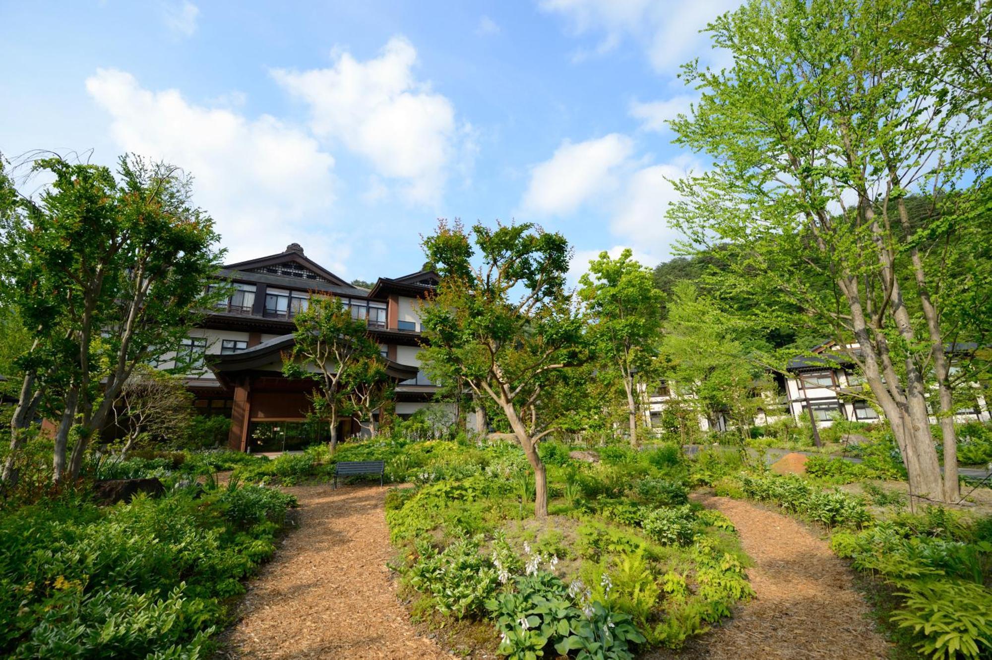 Yukaen Hotel Hanamaki Bagian luar foto